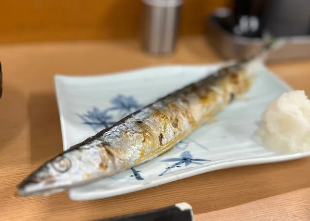 秋刀魚の塩焼き